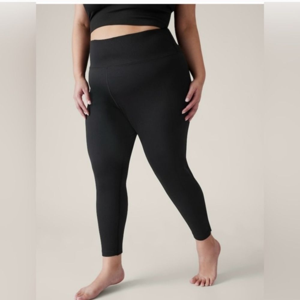 Athleta Aurora Tight Leggings Black Size XL